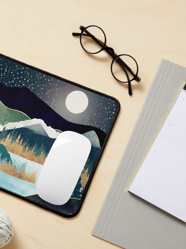 Thumbnail 3 von 5, Mauspad, Sternensee designt und verkauft von spacefrogdesign.