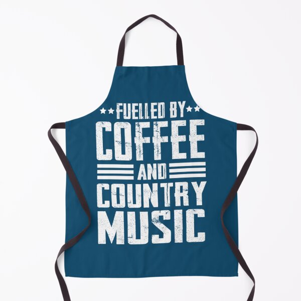 Item preview, Fuelled By Coffee And Country Music-Funny Coffee Quotes-Couples And Lover Gift designed and sold by Theodore-Au.