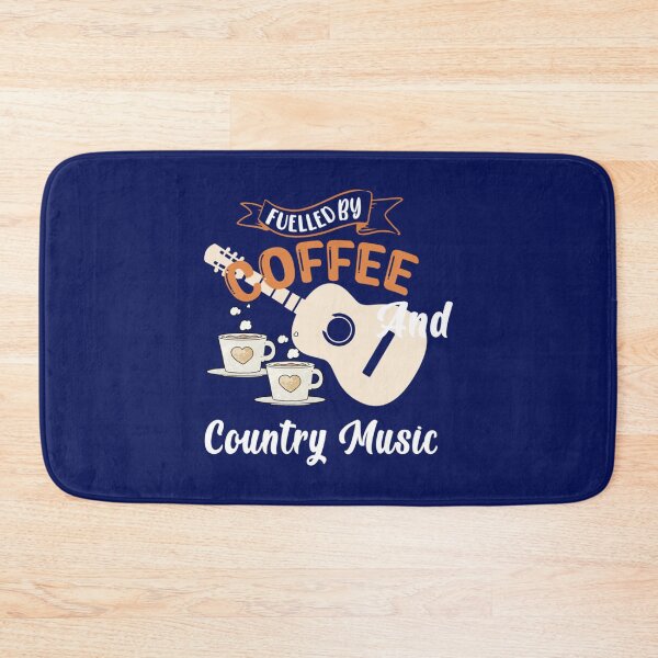 Item preview, Fuelled By Coffee And Country Music-Funny Coffee Quotes-Couples And Lover Gift    designed and sold by Theodore-Au.