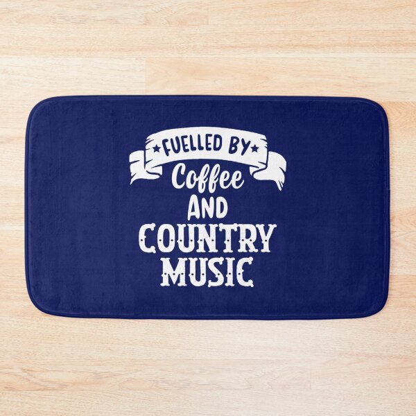 Item preview, Fuelled By Coffee And Country Music-Funny Coffee Quotes-Couples And Lover Gift   designed and sold by Theodore-Au.