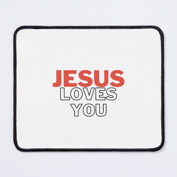 Item preview, Jesus loves you designed and sold by MarijaCRO.