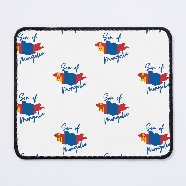 Item preview, Son of Mongolia Map Flag designed and sold by NovawayDirect.
