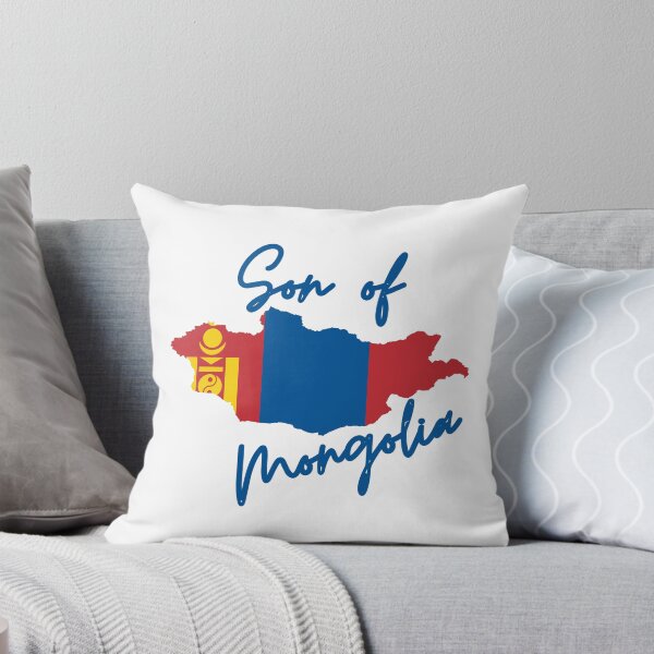 Item preview, Son of Mongolia Map Flag designed and sold by NovawayDirect.
