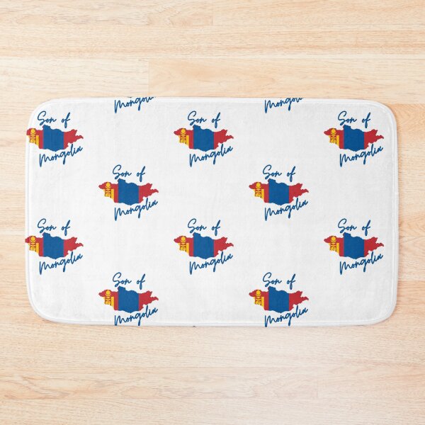 Item preview, Son of Mongolia Map Flag designed and sold by NovawayDirect.
