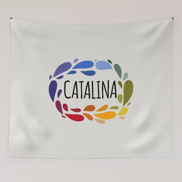 Item preview, Catalina Nombre Lindo regalo colorido llamado Catalina designed and sold by kindxinn.