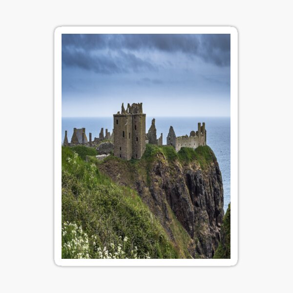 Stayed Scottish Castle Aberdeenshire Fortress Scotland Sticker