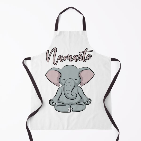 Item preview, Namaste Elephant designed and sold by AmazingArtMandi.