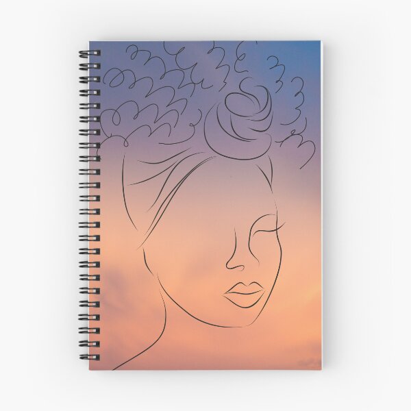 Item preview, Headwrap African American Blue Sky Art Woman designed and sold by LaceRenee.