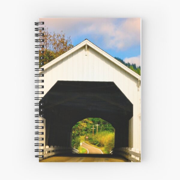 Item preview, Oregon Covered Bridge - Alsea River Hayden Bridge designed and sold by IMAGETAKERS.