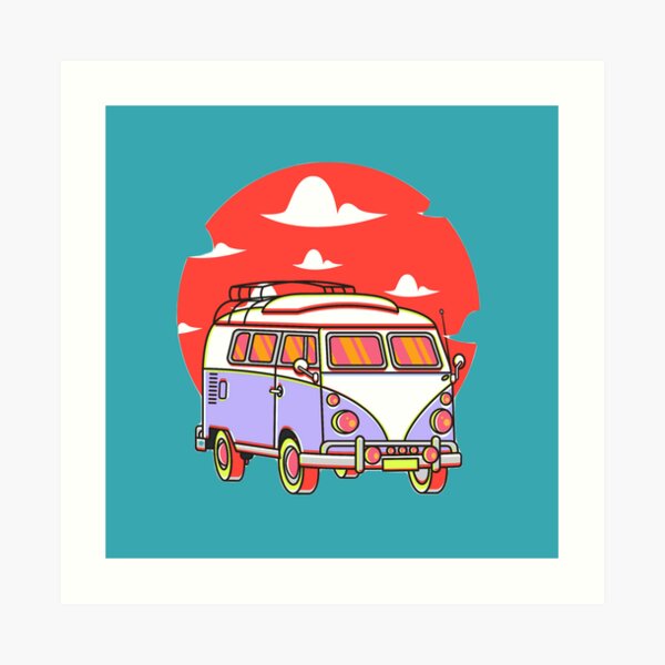 cartoon-caravan-design-with-red-sun-background-caravan-shirts