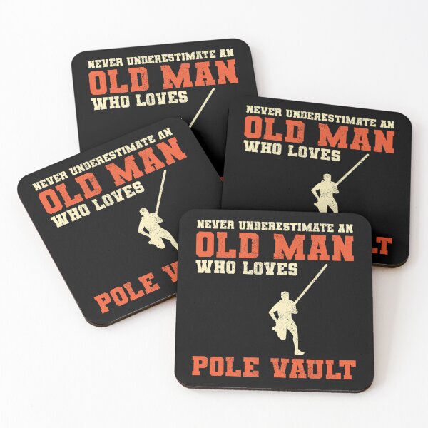 Item preview, Pole Vault Vaulter Old Man Dad Grandpa Fathers day designed and sold by TastefulTees.
