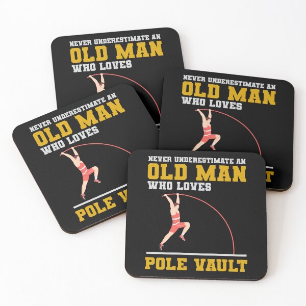 Item preview, Pole Vault Vaulter Old Man Dad Grandpa Fathers day designed and sold by TastefulTees.