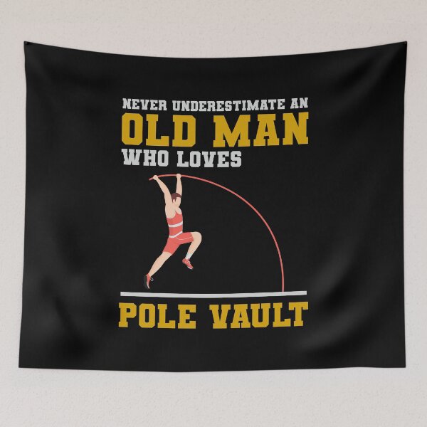 Item preview, Pole Vault Vaulter Old Man Dad Grandpa Fathers day designed and sold by TastefulTees.
