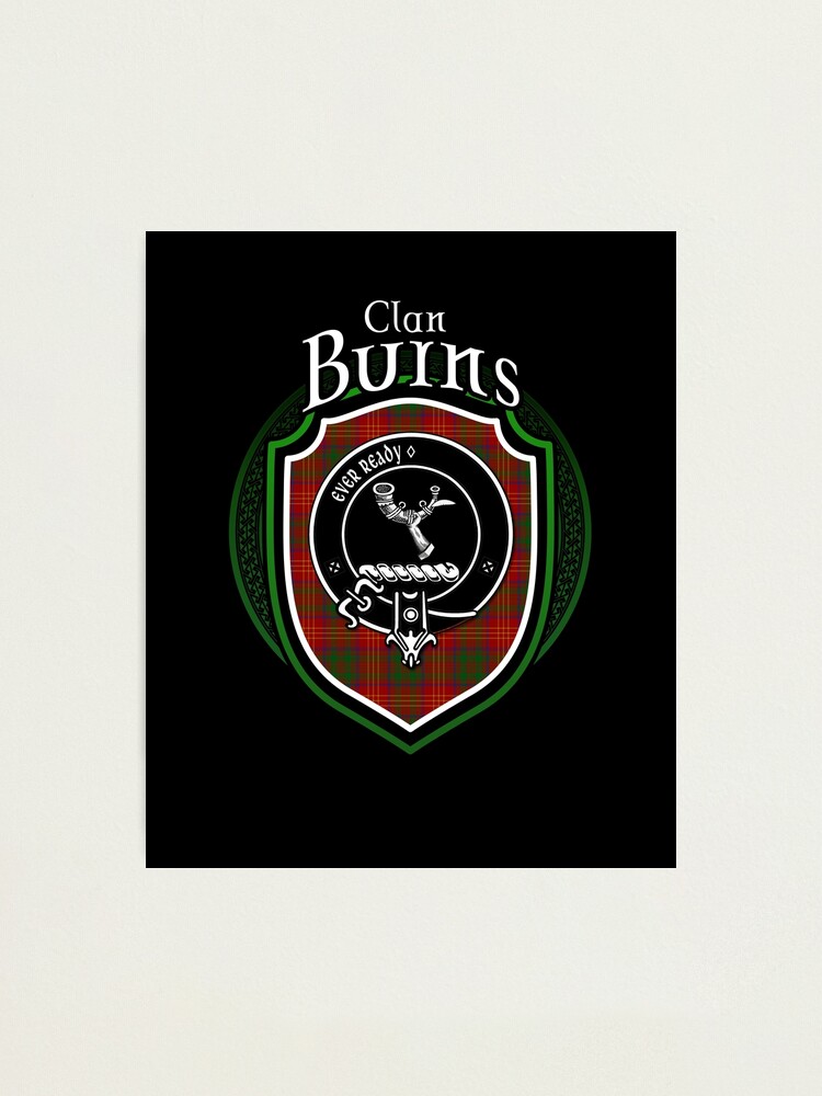 "Clan Burns Tartan , Scottish Burns , Burns Last Name, Burns Tartan