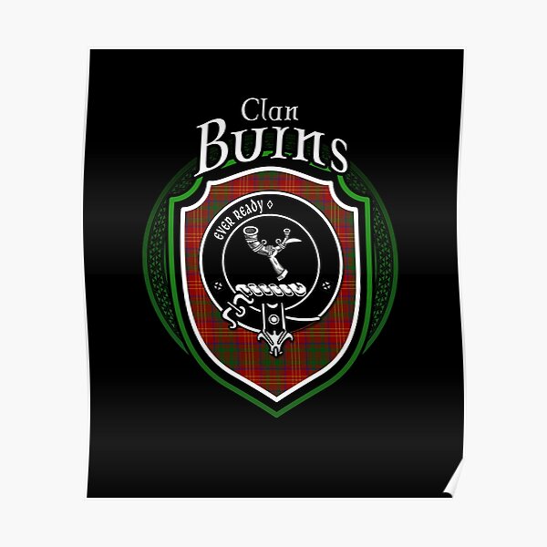 "Clan Burns Tartan , Scottish Burns , Burns Last Name, Burns Tartan