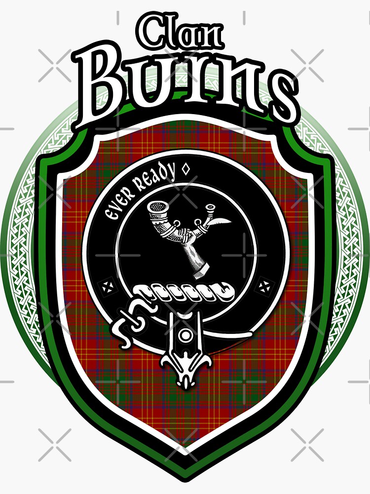 "Clan Burns Tartan , Scottish Burns , Burns Last Name, Burns Tartan