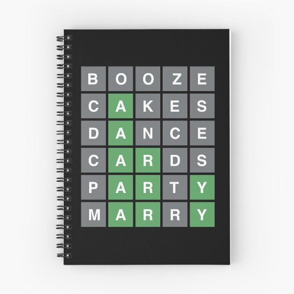 Item preview, A WORDLE WEDDING designed and sold by w1ckerman.
