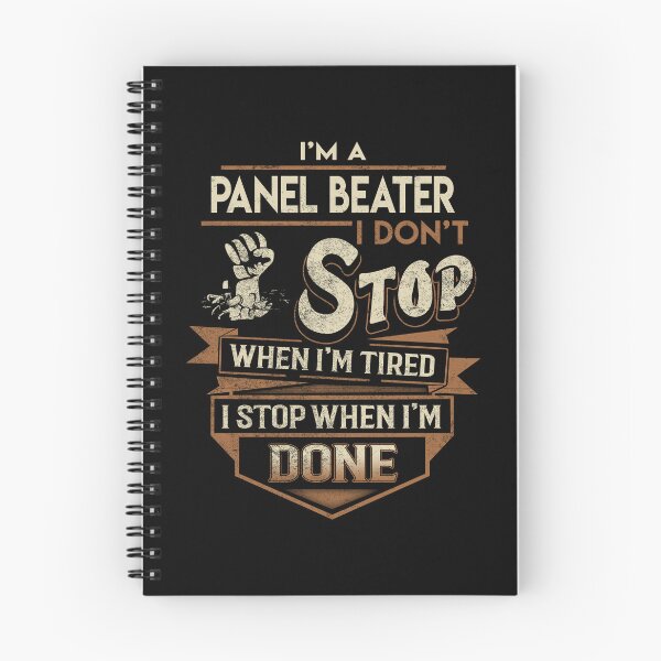 Item preview, Panel Beater T Shirt - I Stop When Done Job Gift Item Tee designed and sold by paneczkopat.