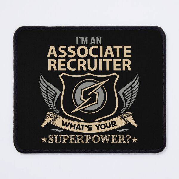 Artikelvorschau, Associate Recruiter T-Shirt - Was ist Ihr Supermacht-Job-Geschenkartikel-T-Stück entworfen und verkauft von tamburroallena.