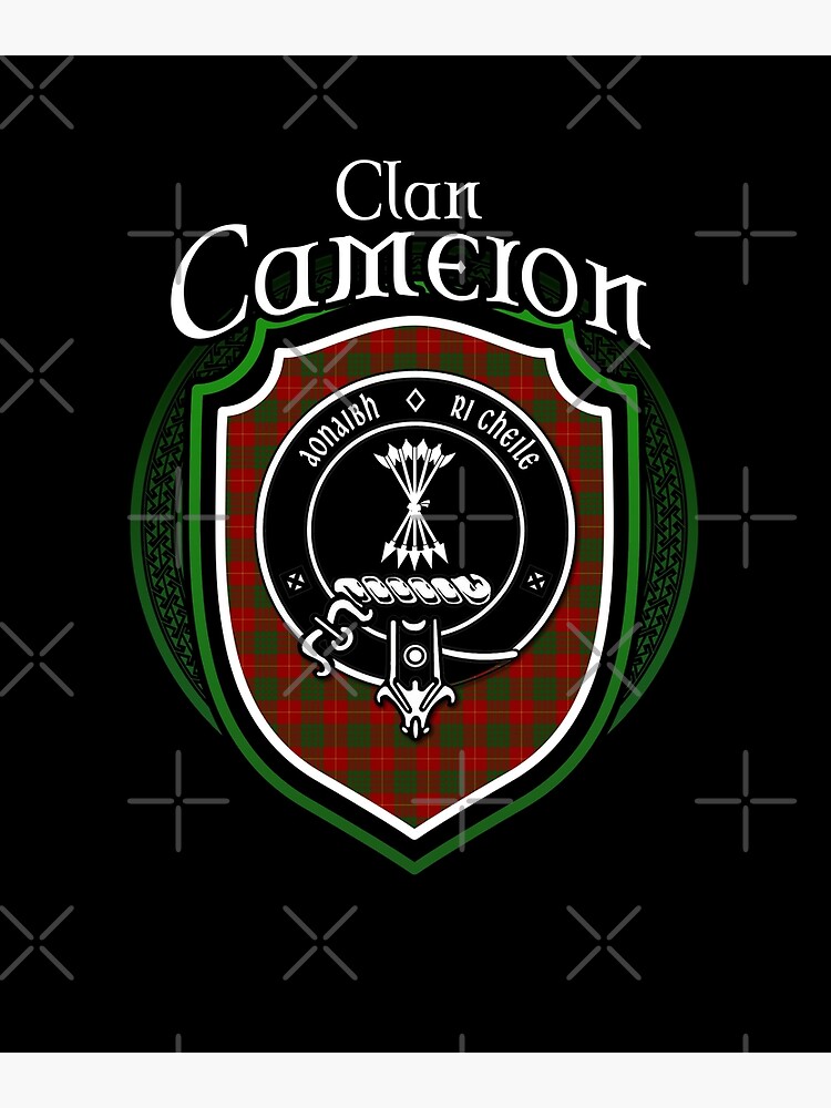 "Clan Cameron Tartan , Scottish Cameron , Cameron Last Name, Cameron