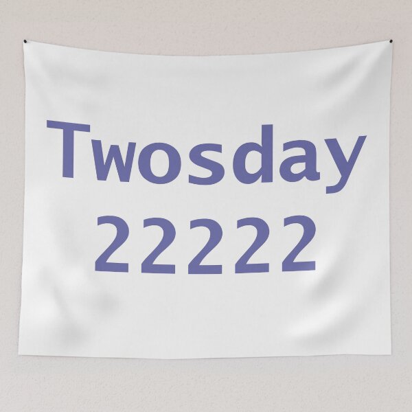 Item preview, Twosday 22222 designed and sold by ellenhenry.