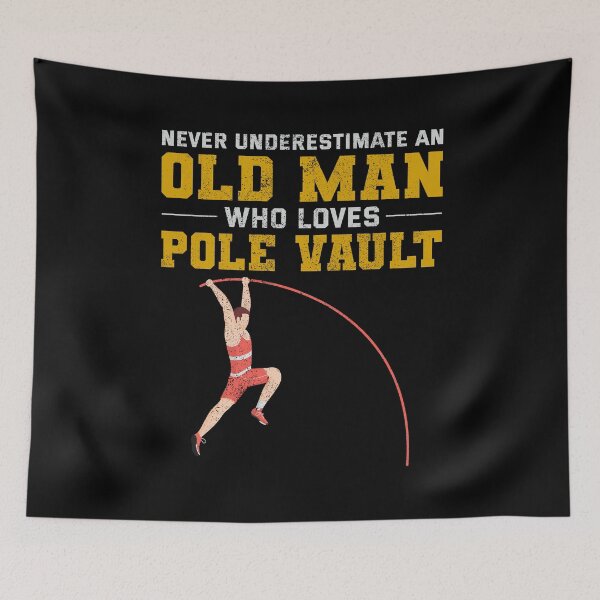 Item preview, Pole Vault Vaulter Old Man Dad Grandpa Fathers day designed and sold by TastefulTees.