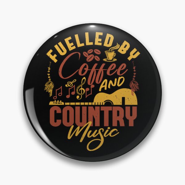 Item preview, fuelled by coffee and country music       designed and sold by Theodore-Au.