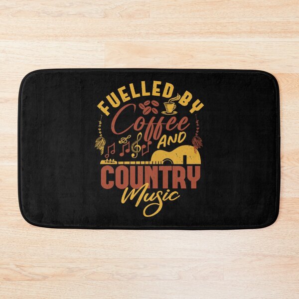 Item preview, fuelled by coffee and country music       designed and sold by Theodore-Au.