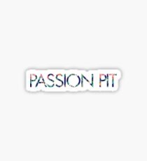 Passion Pit Floral Pattern Sticker