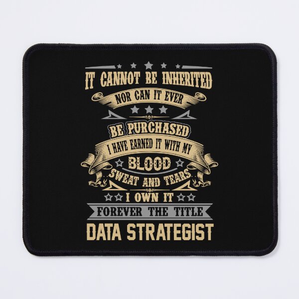Item preview, Data Strategist T Shirt - Forever The Title Job Gift Item Tee designed and sold by celiagomez456.