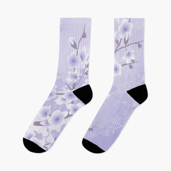 Item preview, Cherry Blossom Purple Floral designed and sold by Nina Baydur.