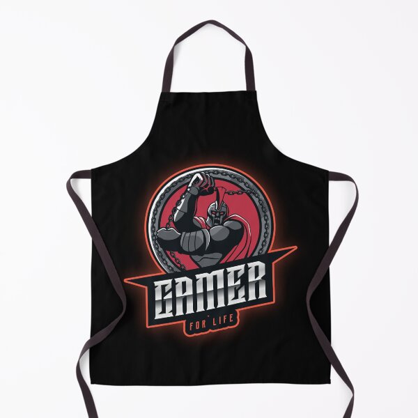 Item preview, Gamer for Life with Fierce Spartan Warrior designed and sold by PRIVARSHU.
