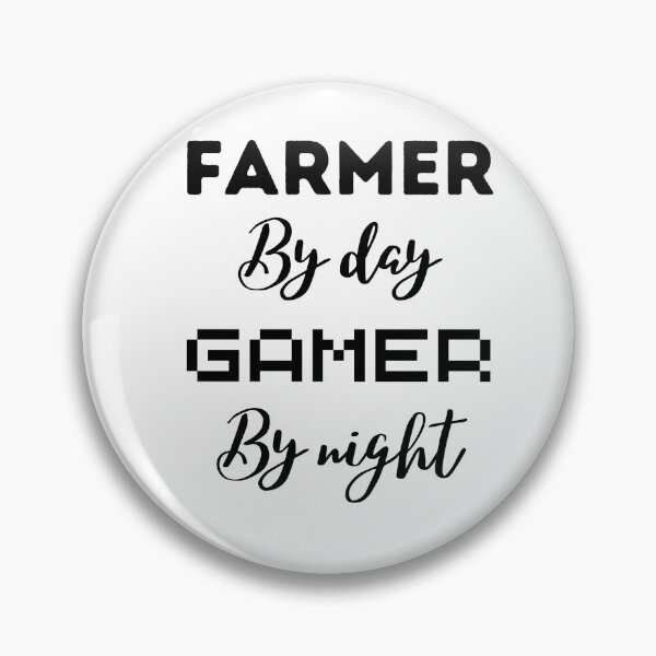Item preview,  funny gaming quote,Farmers by day Gamers by night,Farming and gaming designed and sold by behappysiempre.