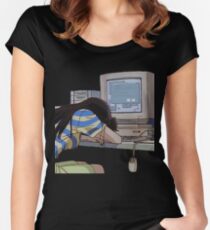 Waiting Women's Fitted Scoop T-Shirt