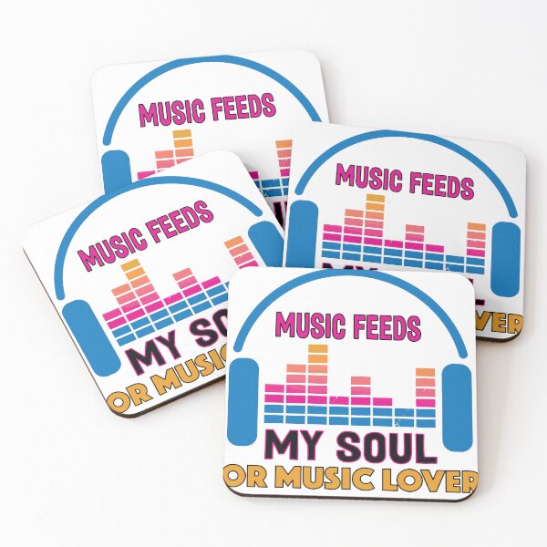 Item preview, Music feeds my soul for music lovers designed and sold by jortan1.