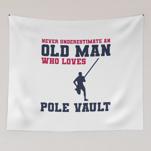 Item preview, Pole Vault Vaulter Old Man Dad Grandpa Fathers day designed and sold by TastefulTees.
