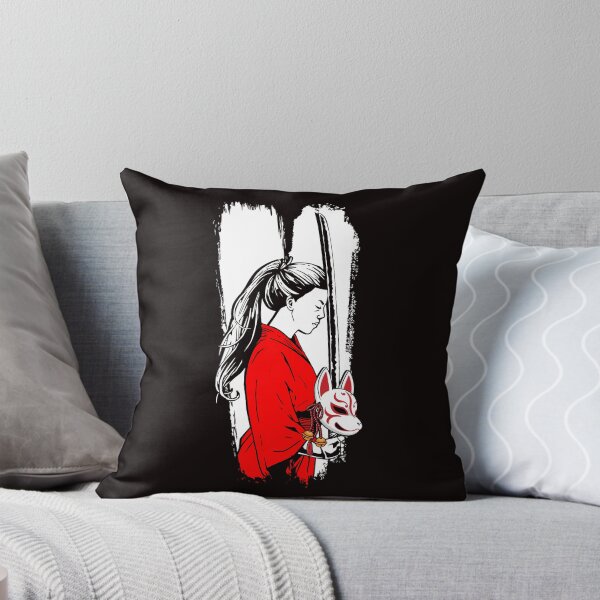 Item preview, Girl Japanese Warrior Kendo Katana Sword Martial Arts Ninja designed and sold by TomGiantDesigns.