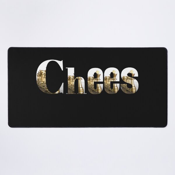 Item preview, Chess Graphic Text Design Gold designed and sold by ChessPoker.