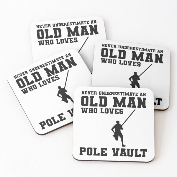 Item preview, Pole Vault Vaulter Old Man Dad Grandpa Fathers day designed and sold by TastefulTees.