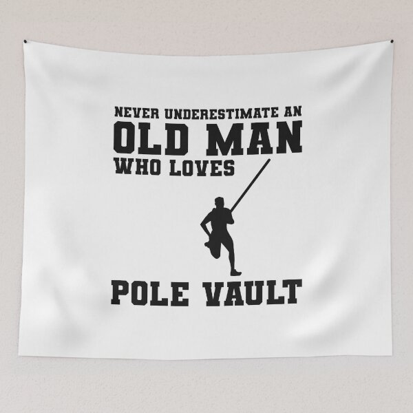 Item preview, Pole Vault Vaulter Old Man Dad Grandpa Fathers day designed and sold by TastefulTees.
