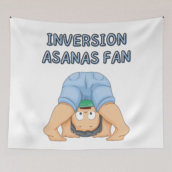 Item preview, Inversion Asanas Fan Baby Yoga Boy designed and sold by trendingatees.