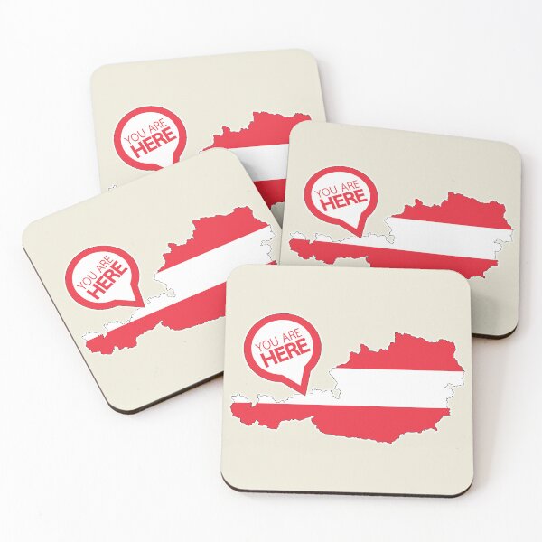 Item preview, Austria - You Are Here designed and sold by alessionastro.