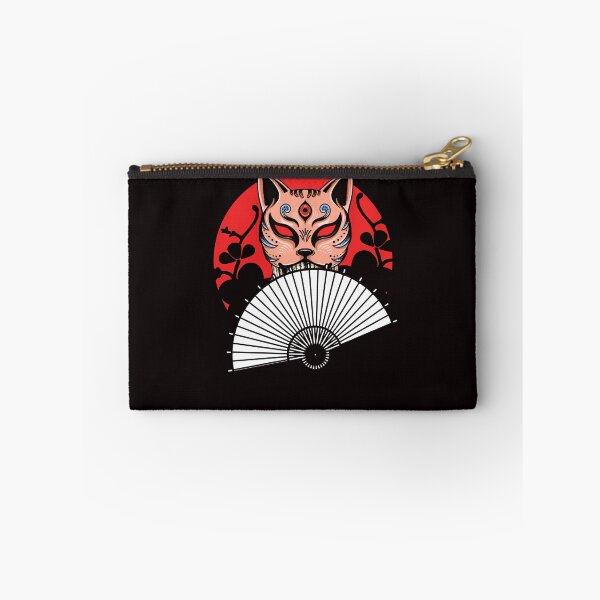 Item preview, Japanese Hand Fan Cat Geisha Samurai Ninja Shinobi Warrior designed and sold by TomGiantDesigns.