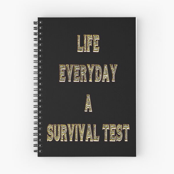 Item preview, Life is a survival test designed and sold by EnuffGuff.