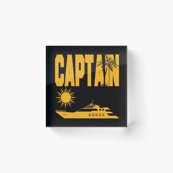Item preview, captain ocean summer vacation beach design boating designed and sold by ReneMM.