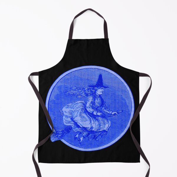 Item preview, Old Witch On Broom In The Night Sky designed and sold by Saif6X.