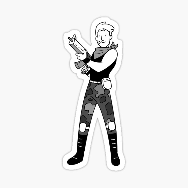 man-game-character-designs-sticker-for-sale-by-seventhgate-redbubble