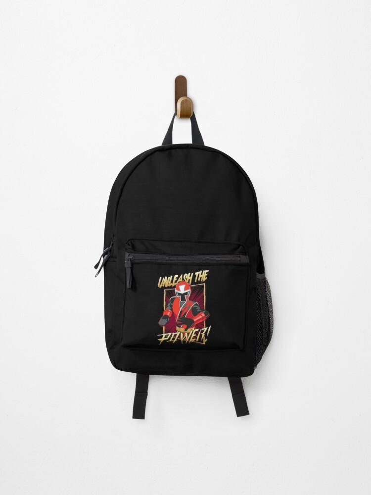 Thumbnail 1 of 3, Backpack, Red Ranger Unleashed designed and sold by Ravensclaw3.