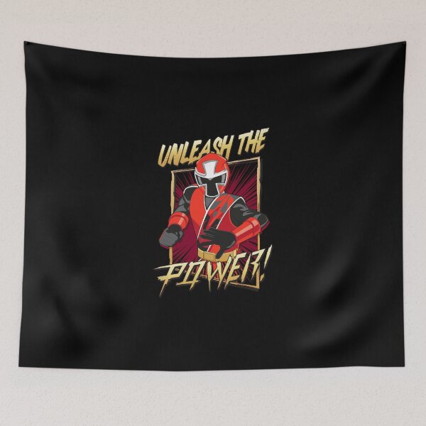 Item preview, Red Ranger Unleashed designed and sold by Ravensclaw3.