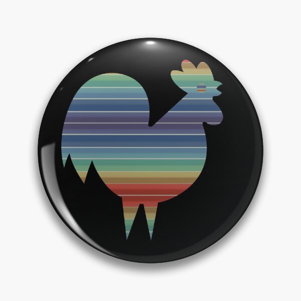 Item preview, Retro 80s Tropical Sun Vaporwave Summer Chicken designed and sold by IZiets.